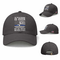 Police Retirement Baseball Cap Handcuffs US Flag Retired Police Graphic