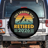 Retired 2026 Not My Problem Anymore Spare Tire Cover Vintage Retirement Gift