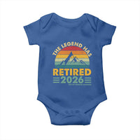 Retired 2026 Not My Problem Anymore Baby Onesie Vintage Retirement Gift