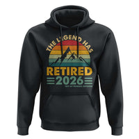 Retired 2026 Not My Problem Anymore Hoodie Vintage Retirement Gift