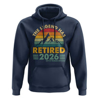 Retired 2026 Not My Problem Anymore Hoodie Vintage Retirement Gift