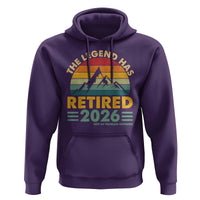 Retired 2026 Not My Problem Anymore Hoodie Vintage Retirement Gift