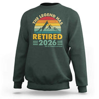 Retired 2026 Not My Problem Anymore Sweatshirt Vintage Retirement Gift