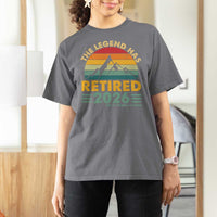 Retired 2026 Not My Problem Anymore T Shirt For Women Vintage Retirement Gift