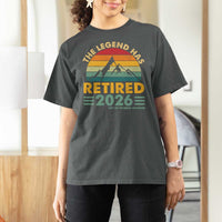 Retired 2026 Not My Problem Anymore T Shirt For Women Vintage Retirement Gift