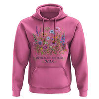 Officially Retired 2026 Wildflowers Botanical Floral Graphic Hoodie