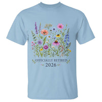 Officially Retired 2026 Wildflowers Botanical Floral Graphic T Shirt