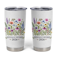 Officially Retired 2026 Wildflowers Botanical Floral Graphic Tumbler Cup