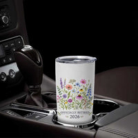 Officially Retired 2026 Wildflowers Botanical Floral Graphic Tumbler Cup