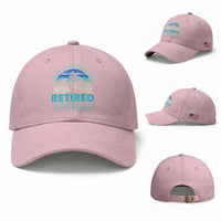 The Legend Has Retired 2026 Baseball Cap Vintage Tropical Beach Sunset Graphic Ocean Vibes