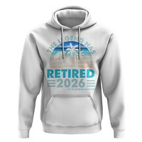 The Legend Has Retired 2026 Hoodie Vintage Tropical Beach Sunset Graphic Ocean Vibes