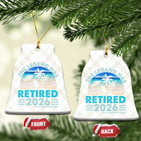 The Legend Has Retired 2026 Ceramic Ornament Vintage Tropical Beach Sunset Graphic Ocean Vibes