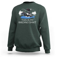 Funny Birding Sweatshirt Loon Bird Watching - Wonder Print Shop