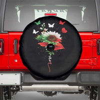 Iran Spare Tire Cover Free Iran Protest Sunflower Flag
