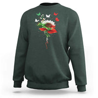 Iran Sweatshirt Free Iran Protest Sunflower Flag