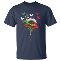 Iran T Shirt Free Iran Protest Sunflower Flag