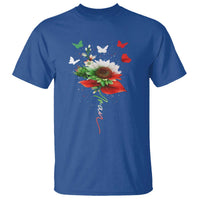 Iran T Shirt Free Iran Protest Sunflower Flag
