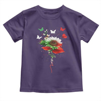 Iran Toddler T Shirt Free Iran Protest Sunflower Flag
