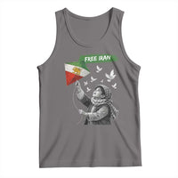 Free Iran Tank Top Lion And Sun Flag Persian Freedom Movement