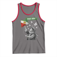Free Iran Tank Top Lion And Sun Flag Persian Freedom Movement