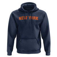 New York Hoodie Vintage Varsity Sports Throwback Design