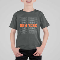 Vintage New York T Shirt For Kid Name Retro Design
