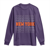 Vintage New York Long Sleeve Shirt Name Retro Design