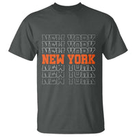 Vintage New York T Shirt Name Retro Design