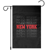 New York Vintage Garden Flag State Pride Classic Throwback Design
