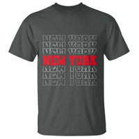New York Vintage T Shirt State Pride Classic Throwback Design