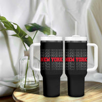 New York Vintage Tumbler With Handle State Pride Classic Throwback Design