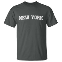 New York Vintage Varsity Sports T Shirt State Pride