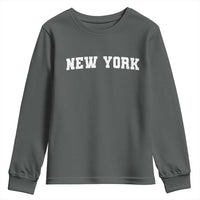 New York Vintage Varsity Sports Youth Sweatshirt State Pride
