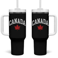 Canada Maple Leaf Tumbler With Handle Canadian Pride