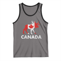 Canada Moose Maple Leaf Tank Top Canadian Pride