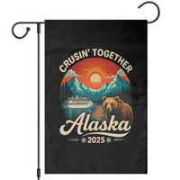 Alaska Cruise Garden Flag Retro Alaskan Cruisin Together Matching Family Cruise - Wonder Print Shop