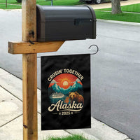Alaska Cruise Garden Flag Retro Alaskan Cruisin Together Matching Family Cruise - Wonder Print Shop