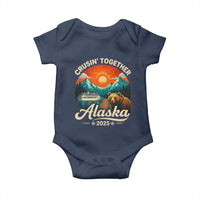 Alaska Cruise Baby Onesie Retro Alaskan Cruisin Together Matching Family Cruise - Wonder Print Shop