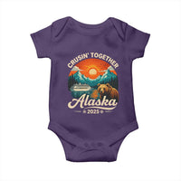 Alaska Cruise Baby Onesie Retro Alaskan Cruisin Together Matching Family Cruise - Wonder Print Shop