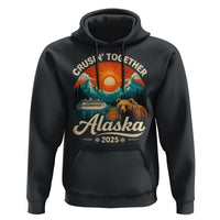 Alaska Cruise Hoodie Retro Alaskan Cruisin Together Matching Family Cruise - Wonder Print Shop