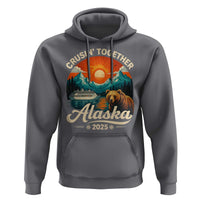 Alaska Cruise Hoodie Retro Alaskan Cruisin Together Matching Family Cruise - Wonder Print Shop