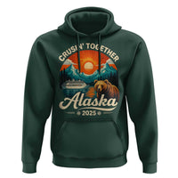 Alaska Cruise Hoodie Retro Alaskan Cruisin Together Matching Family Cruise - Wonder Print Shop