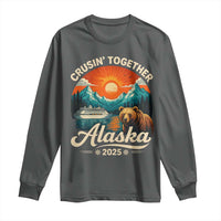 Alaska Cruise Long Sleeve Shirt Retro Alaskan Cruisin Together Matching Family Cruise - Wonder Print Shop