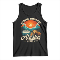 Alaska Cruise Tank Top Retro Alaskan Cruisin Together Matching Family Cruise - Wonder Print Shop