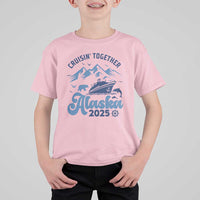 Alaska Cruise T Shirt For Kid Cruisin Together Matching Family Cruise 2025 - Wonder Print Shop