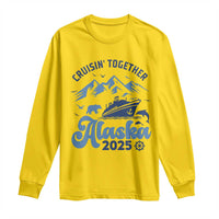 Alaska Cruise Long Sleeve Shirt Cruisin Together Matching Family Cruise 2025 - Wonder Print Shop