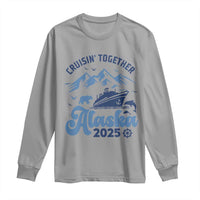 Alaska Cruise Long Sleeve Shirt Cruisin Together Matching Family Cruise 2025 - Wonder Print Shop
