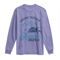 Alaska Cruise Long Sleeve Shirt Cruisin Together Matching Family Cruise 2025 - Wonder Print Shop