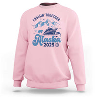 Alaska Cruise Sweatshirt Cruisin Together Matching Family Cruise 2025 - Wonder Print Shop