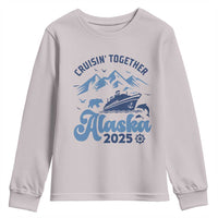 Alaska Cruise Youth Sweatshirt Cruisin Together Matching Family Cruise 2025 - Wonder Print Shop